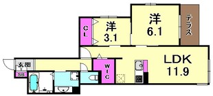 パル ヴィレッジの物件間取画像